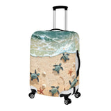 Dremagia Sea Turtles Luggage Cover Anti - scratch Dustproof Suitvase Protector Fits 18 - 21 Inch