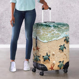 Dremagia Sea Turtles Luggage Cover Anti - scratch Dustproof Suitvase Protector Fits 18 - 21 Inch