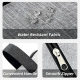 DSYSC Travel Toiletry Bag for Women Men, Small Makeup Bag, Water - Resistant Cosmetic Bag, Cosmetic Pouch, Traveling Dopp Kit, Travel Essentials Accessories (Black)