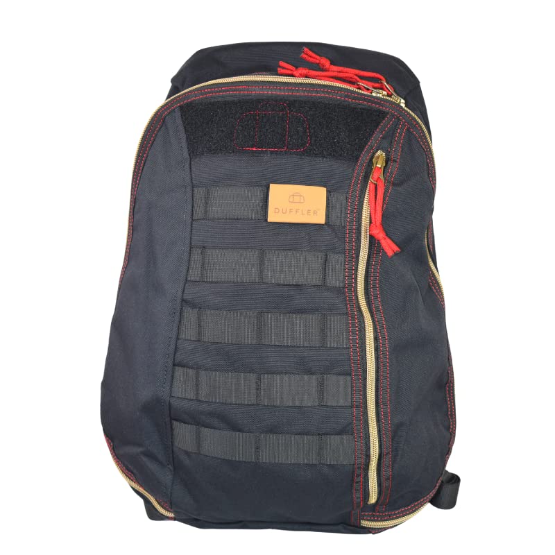 Duffler small 15L hiking backpack durable outdoor sports travel day pack Black  D200 - 30