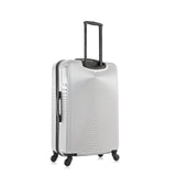 DUKAP INCEPTION Luggage with Spinner Wheels | Durable Lightweight Hardside Suitcase, Travel Bag with Handle and Trolley, 28 - Inch Large Checked Luggage | Silver