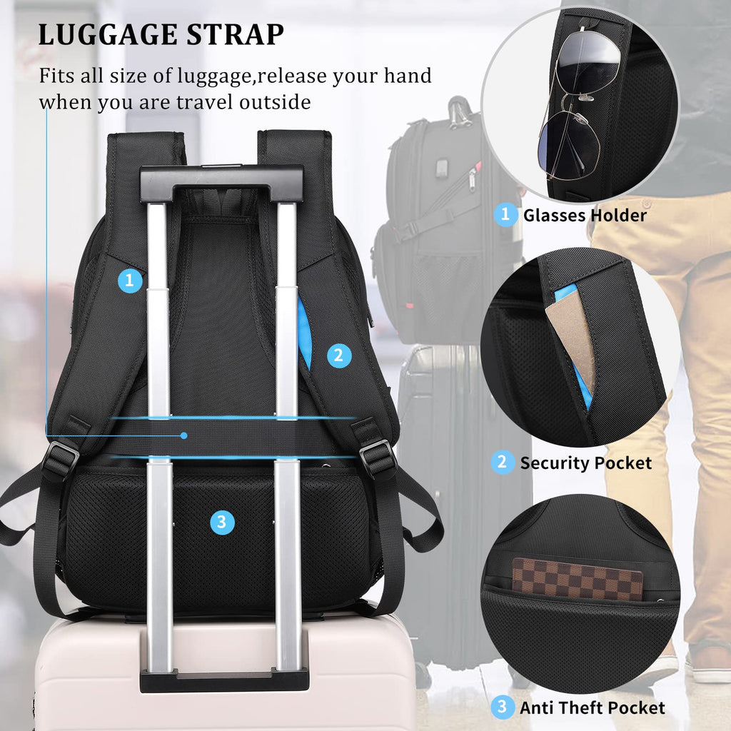 Duslang Rucksack DUSLANG 50L Travel Laptop Backpack for Men Women, Extra Large Heavy ...