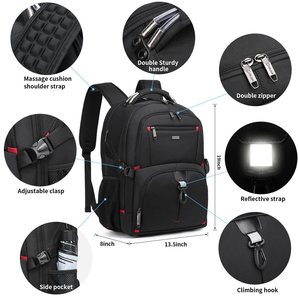 Duslang Rucksack DUSLANG 50L Travel Laptop Backpack for Men Women, Extra Large Heavy ...