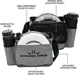 Dynamic Discs 3-Disc Set with Bag | 3X Disc Golf Disc w/Putter, Midrange & Driver + Cadet Shoulder Bag | Perfect All-in-One Starter Set for Beginners & Intermediates w/Towel & Mini (Midnight Blue)