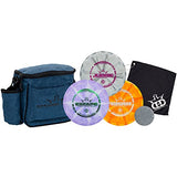 Dynamic Discs 3-Disc Set with Bag | 3X Disc Golf Disc w/Putter, Midrange & Driver + Cadet Shoulder Bag | Perfect All-in-One Starter | Backpacks4Less