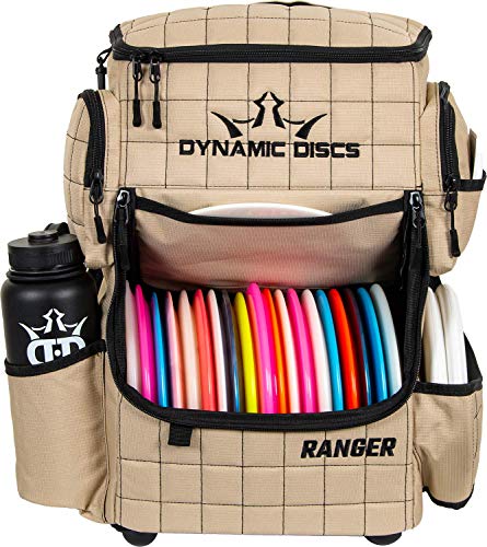Dynamic Discs Ranger | Disc Golf Backpack With 20+ Disc Capacity | Bag for Men, Water Bottle Holder + Retriever Holster, Accessories, | Backpacks4Less