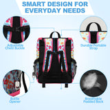 DYSHAYEN Cooler Backpack,Lightweight Backpack Cooler Insulated Leak Proof,30 Cans Soft Cooler Bag for Beach,Camping,Beach,Picnic,Lunch（Multi Leopard）