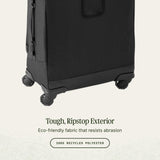 Eagle Creek Expanse 4 - Wheel 22" Carry - On Luggage - Rolling Four - Wheel Carry - On Luggage for Easy Travel - Lockable Zippers - Expandable Main Compartment - Telescoping Handles - Midnight Black