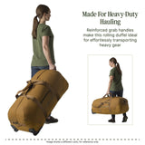 Eagle Creek No Matter What Rolling Duffel - Durable Rolling Bag for Travel - Adjustable Shoulder Strap - Heavy Duty Wheels - Lockable Zippers - Multiple Carry Options - 130L - Atlantic Blue