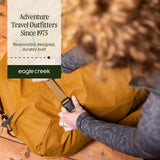Eagle Creek No Matter What Rolling Duffel - Durable Rolling Bag for Travel - Adjustable Shoulder Strap - Heavy Duty Wheels - Lockable Zippers - Multiple Carry Options - 130L - Atlantic Blue