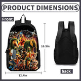 EAKSA Merch Casual Backpack – Large Waterproof Lightweight Daypack(Type A)