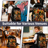 EAKSA Merch Casual Backpack – Large Waterproof Lightweight Daypack(Type A)