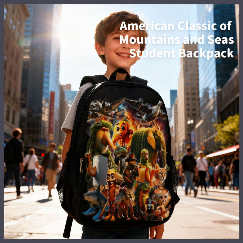 EAKSA Merch Casual Backpack – Large Waterproof Lightweight Daypack(Type A)