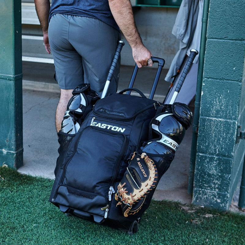 Easton | Catcher's Wheeled Bag | Baseball & Softball | Black