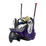 Easton | Walk - Off NX Backpack Bag Series | Adult | Team Logo Embroidery Panel | Purple