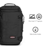 EASTPAK Carry Pack – Convertible Duffel & Backpack, 30L Cabin-Size Travel Bag, Laptop Sleeve, Water Bottle Holder, Multiple Pockets, Ultra Marine