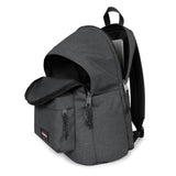 EASTPAK Day Office – 31 L Laptop Backpack for 16 - Inch Devices - Secure Business Durable Travel Carry - On, Bottle Pocket Holder, Black Denim
