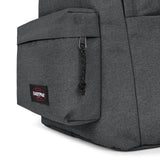 EASTPAK Day Office – 31 L Laptop Backpack for 16 - Inch Devices - Secure Business Durable Travel Carry - On, Bottle Pocket Holder, Black Denim