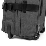 Eastpak Tranverz L – 121L Large Wheeled Luggage with Dual Compartments, TSA Lock, Compression Straps & Smooth - Wheeling System, Black Denim