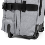 Eastpak Tranverz M – 78L Large Wheeled Luggage with Dual Compartments, TSA Lock, Compression Straps & Smooth - Wheeling System, Sunday Grey
