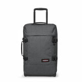 Eastpak Tranverz S – 42L Large Wheeled Luggage with Dual Compartments, TSA Lock, Compression Straps & Smooth - Wheeling System, Black Denim
