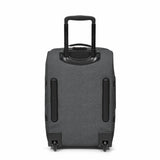 Eastpak Tranverz S – 42L Large Wheeled Luggage with Dual Compartments, TSA Lock, Compression Straps & Smooth - Wheeling System, Black Denim