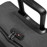 Eastpak Tranverz S – 42L Large Wheeled Luggage with Dual Compartments, TSA Lock, Compression Straps & Smooth - Wheeling System, Black Denim