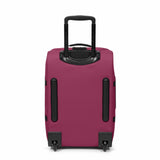 EASTPAK Tranverz S – 42L Small Wheeled Luggage with Dual Compartments, TSA Lock, Compression Straps & Smooth - Wheeling System, Wine Burgundy