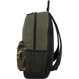 Eastsport Dome Classic Travel Daypack Backpack Bookbag Bag with Accessory Pouch, Army Green/Camo