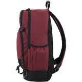 Eastsport Elevated Multi - Compartment Luggage Hiking Camping Outdoors Weekender Travel Large Bookbag Backpack Daypack Rusksack Bag, Maroon