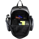 Eastsport Extra Large Backpack Expandable Oversized For Travel Hiking Work Camping Sports Outdoors With Drawstring Bag 18x13.5x9.5 Mochila De Viaje Ash Gray Black