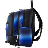 Eastsport Extra Large Backpack Expandable Oversized For Travel Hiking Work Camping Sports Outdoors With Drawstring Bag 18x13.5x9.5 Mochila De Viaje Blue Ombre Black