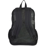 Eastsport Heavy Duty Mesh Sport Backpack Daypack Bookbag Bag See Through for Travel, Swim, Gym, Beach, 17.5 Inches, Onyx