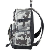 Eastsport Multi-Purpose Millennial Tech Carry On Luggage Weekender Casual Daypack Backpack Bag, Grey Camo