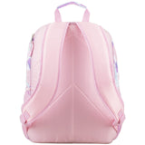 Eastsport Travel Laptop Backpack, Business Water Resistant Slim Sturdy Laptops Backpack College Work Computer Bag Unisex Fits 15" Notebook, Rose Sand Crystal Clear Geo Print