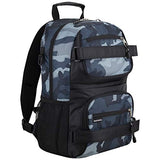Eastsport Travel Skateboard Backpack Double Strap Laptop Bag Multi-Sport Design for Men and Women, Camo Black | Backpacks4Less