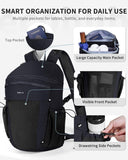 ECOHUB 15L Lightweight Casual Daypack, Packable Backpack for Daily Use, Hiking & Travel, Foldable Small Backpack with Stretch Mesh Pockets, Water - Resistant Nylon, Reflective Design