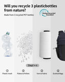 ECOHUB 15L Lightweight Casual Daypack, Packable Backpack for Daily Use, Hiking & Travel, Foldable Small Backpack with Stretch Mesh Pockets, Water - Resistant Nylon, Reflective Design