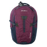 Eddie Bauer Adventurer Backpack with Organization Compartments and Hydration/Laptop Compatible Sleeve, Women's Adventurer - Dark Plum, 30L