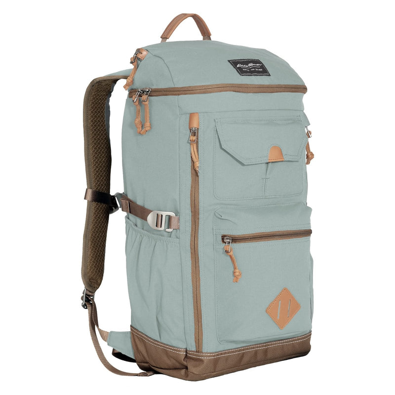 Eddie Bauer Bygone 30L Backpack with Top Loading Knapsack, Light Heather Grey | Backpacks4Less