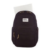 Eddie Bauer Campus Backpack 26L | Everyday Carry | Work | Travel | Commuter | Padded Laptop Sleeve | Stretch Bottle Pockets | Lightweight | Durable - Black