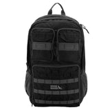 Eddie Bauer Cargo Tactical Backpack | Adventure | Heavy Duty | Outdoor | Water Resistant | 600D Polyester - Black