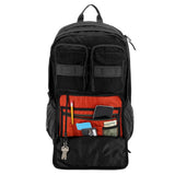 Eddie Bauer Cargo Tactical Backpack | Adventure | Heavy Duty | Outdoor | Water Resistant | 600D Polyester - Black