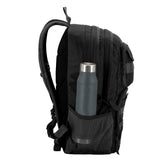Eddie Bauer Cargo Tactical Backpack | Adventure | Heavy Duty | Outdoor | Water Resistant | 600D Polyester - Black