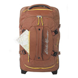 Eddie Bauer Expedition Rolling Duffel Bag with Wheels | Travel | Carry - On | Luggage | Rugged | Durable - Rust, 22"