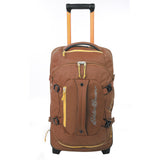 Eddie Bauer Expedition Rolling Duffel Bag with Wheels | Travel | Carry - On | Luggage | Rugged | Durable - Rust, 22"