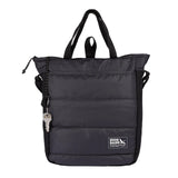 Eddie Bauer Ripstop Nylon Puffer Day Tote Bag, Everyday Carry Tote, Travel, Vacation - 7L, Carbon