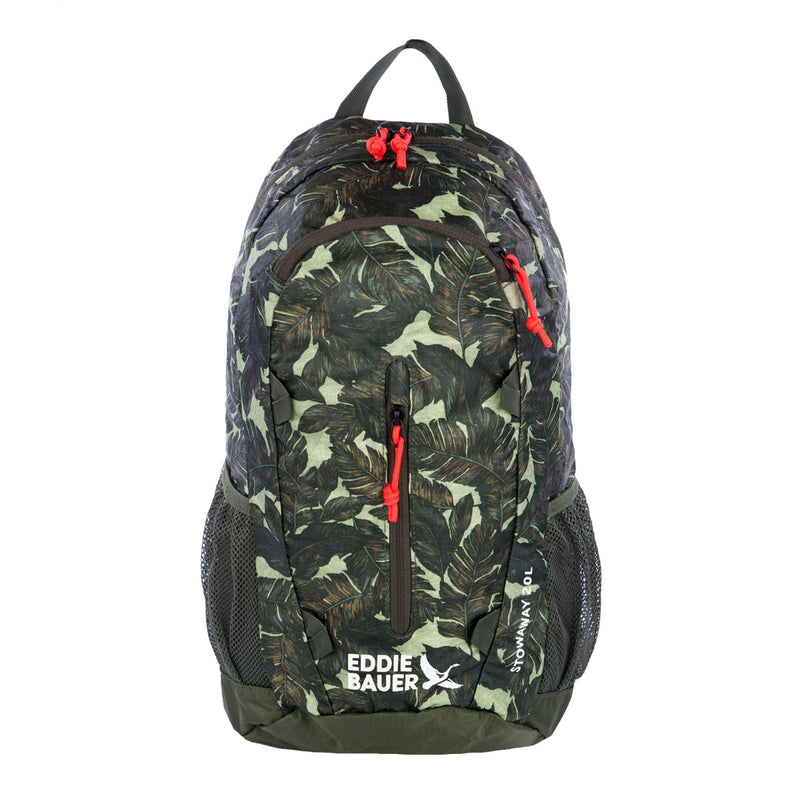 Eddie Bauer Stowaway Packable Backpack | Travel | Outdoor | Lightweight | Foldable | Durable | Ripstop Polyester | 20L - Dark Loden