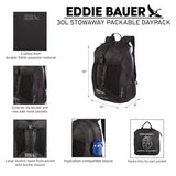 Eddie Bauer Stowaway Packable Backpack | Travel | Outdoor | Lightweight | Foldable | Durable | Ripstop Polyester | 30L - Sprig Green