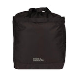 Eddie Bauer Stowaway Packable Tote Bag | Reusable | Travel | Lightweight | Compact | Foldable | Large Capacity | Ripstop Nylon | 25L - Onyx Black
